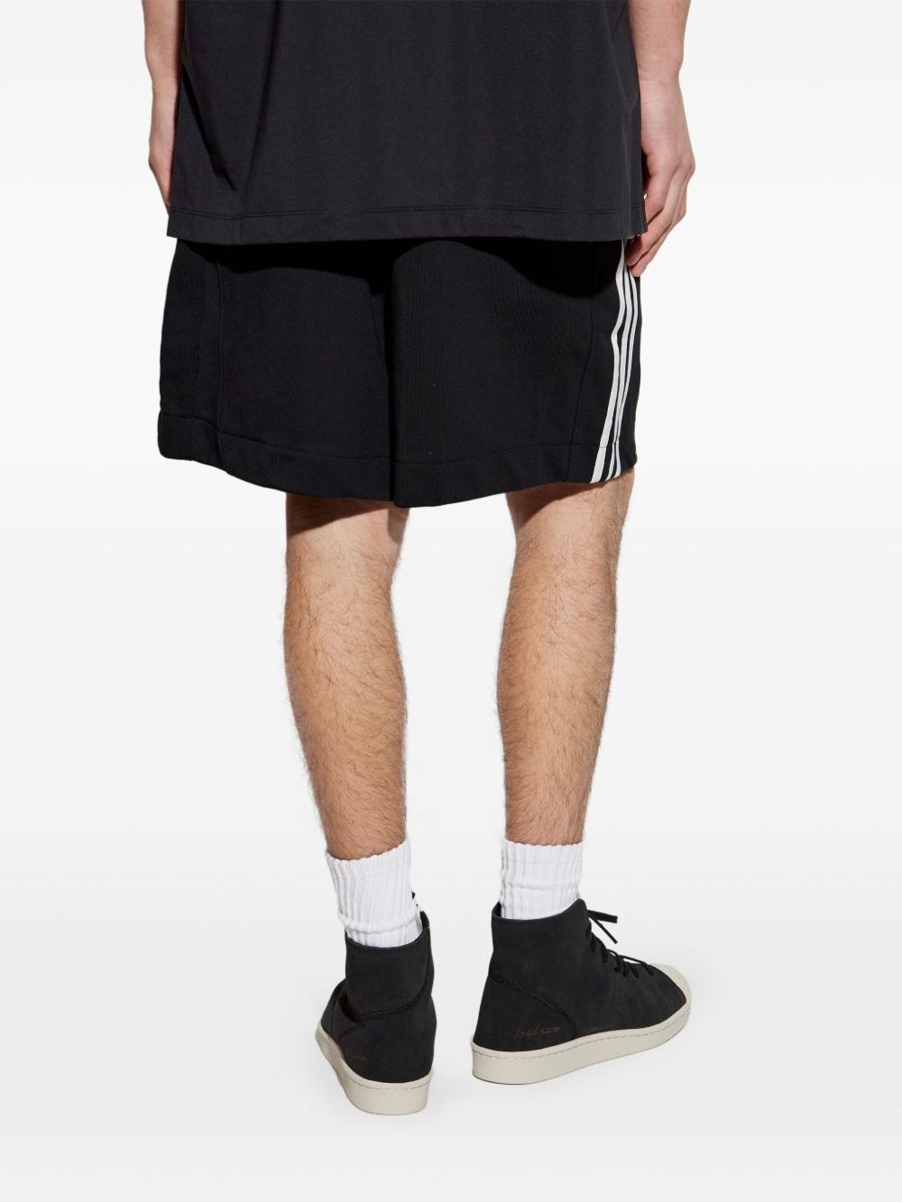 french-terry cutline shorts - 4