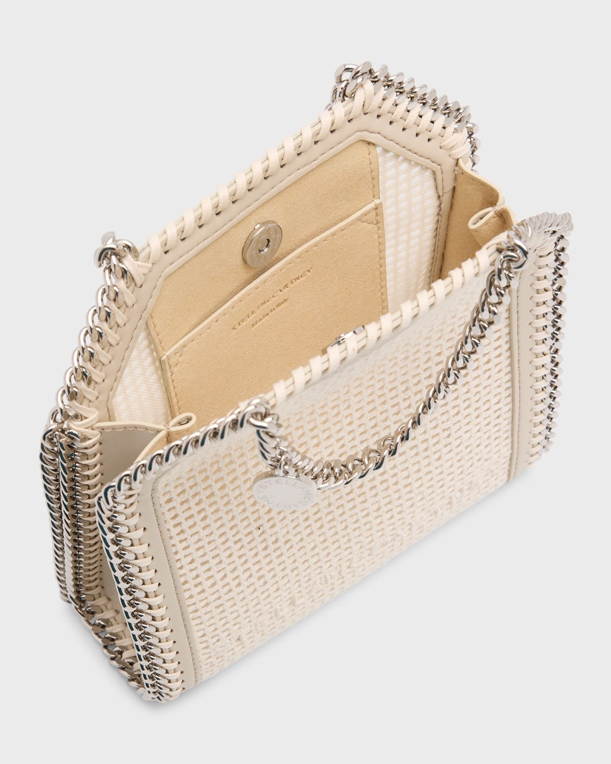 Falabella Tiny Mesh Vegan Leather Tote Bag - 3