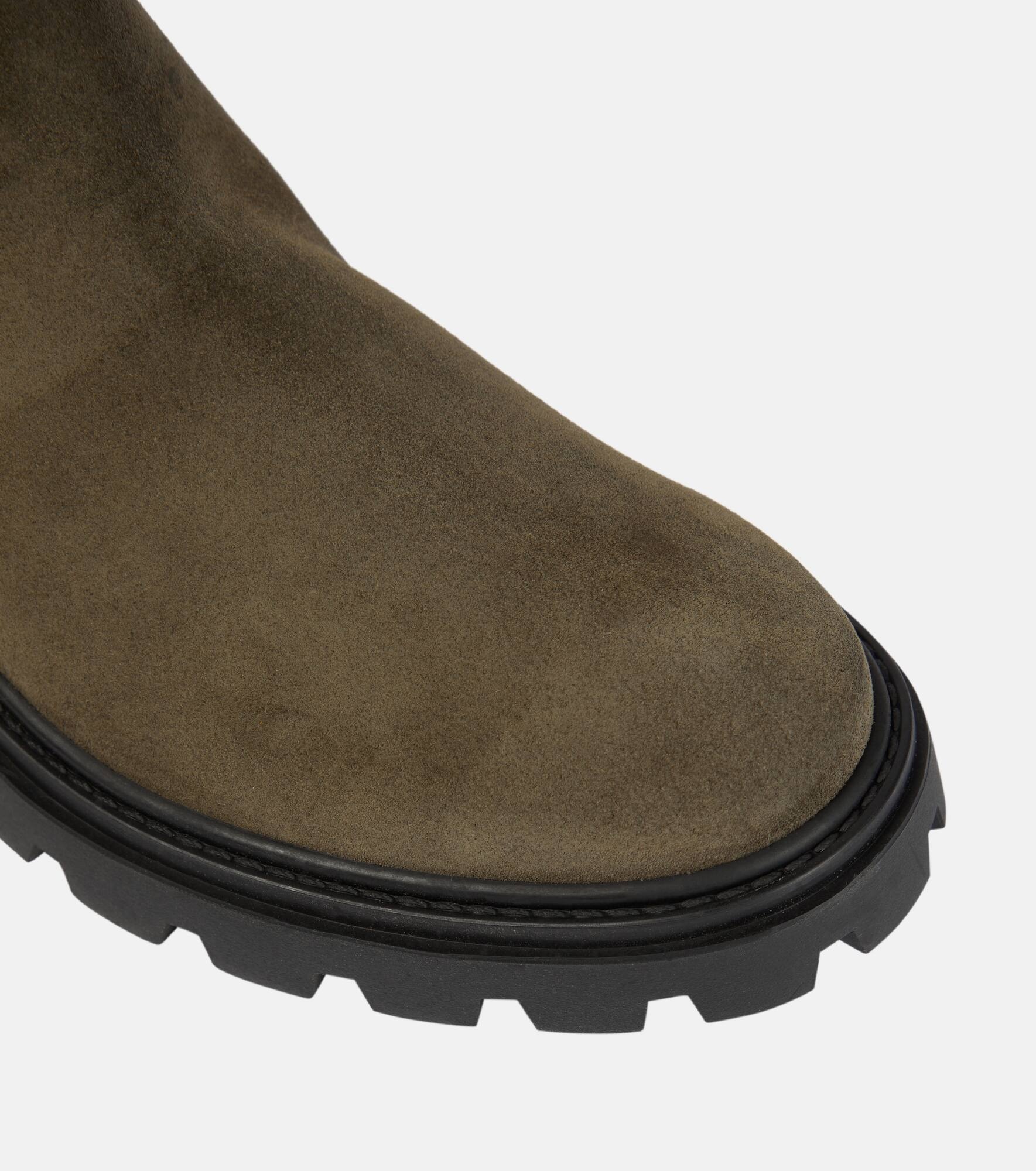 Suede Chelsea boots - 6