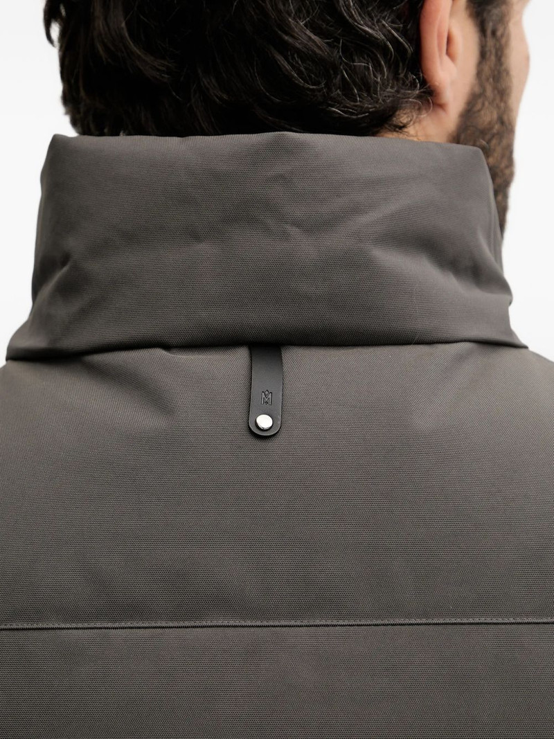 Joseph funnel-neck gilet 5