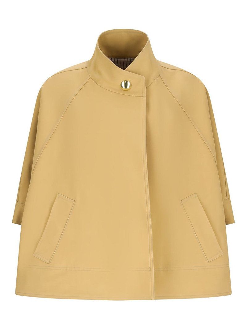Nat short-sleeve button trench coat 1