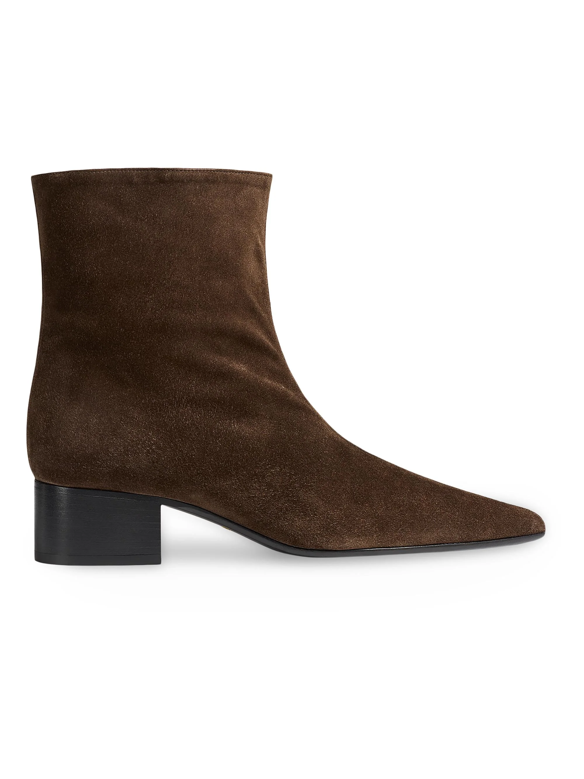Women's Andee 40MM Suede Ankle Boots - Ebano - 1