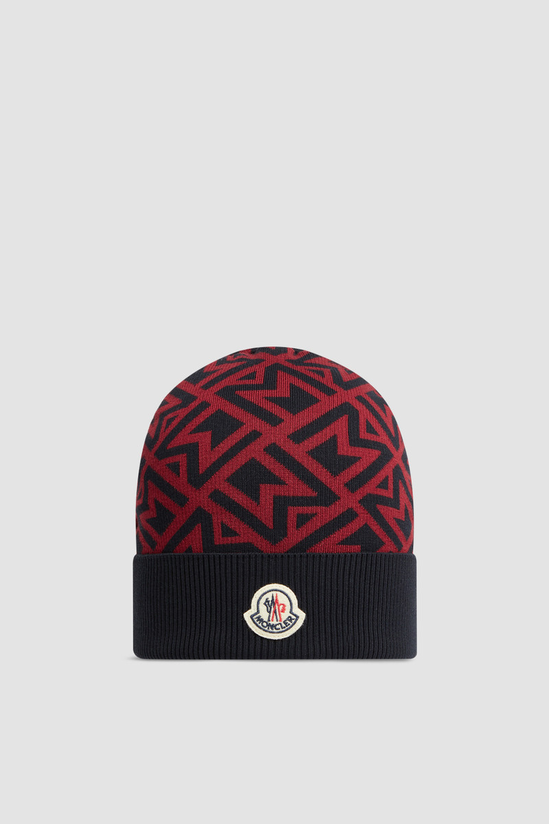 Monogram Jacquard Cotton Beanie 1