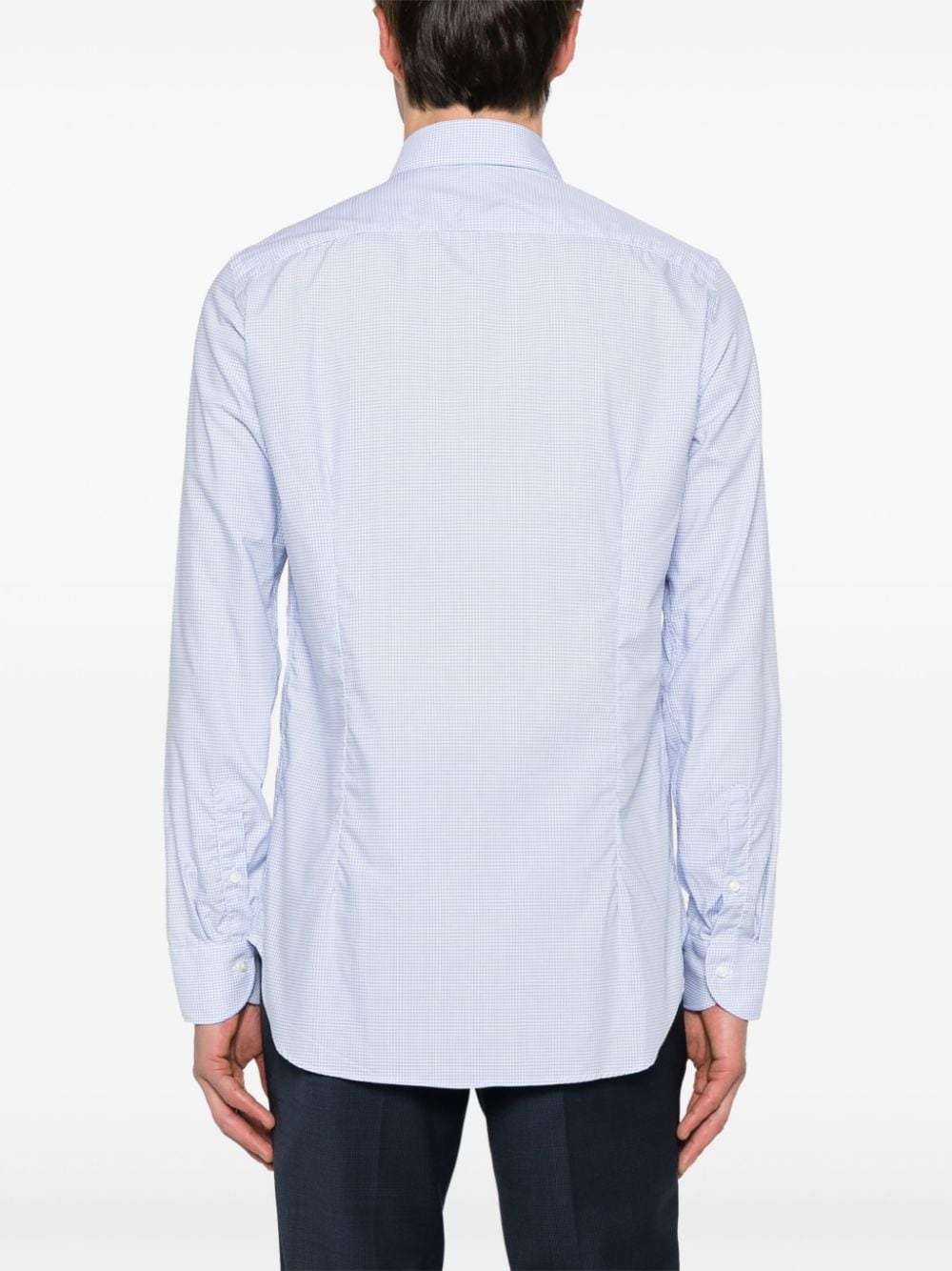 pinstriped cotton shirt - 4