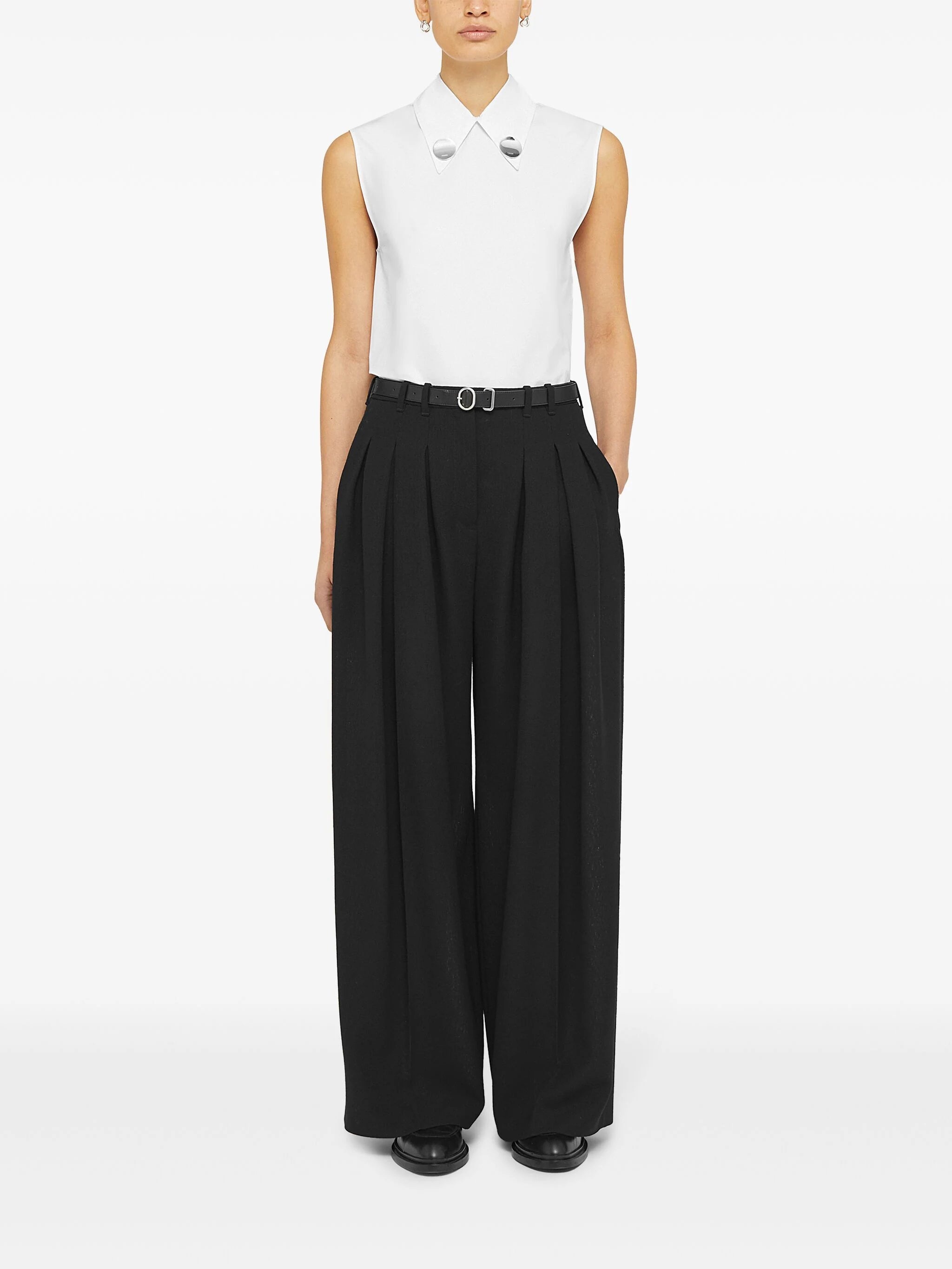 JIL SANDER Women Wool Trousers - 3