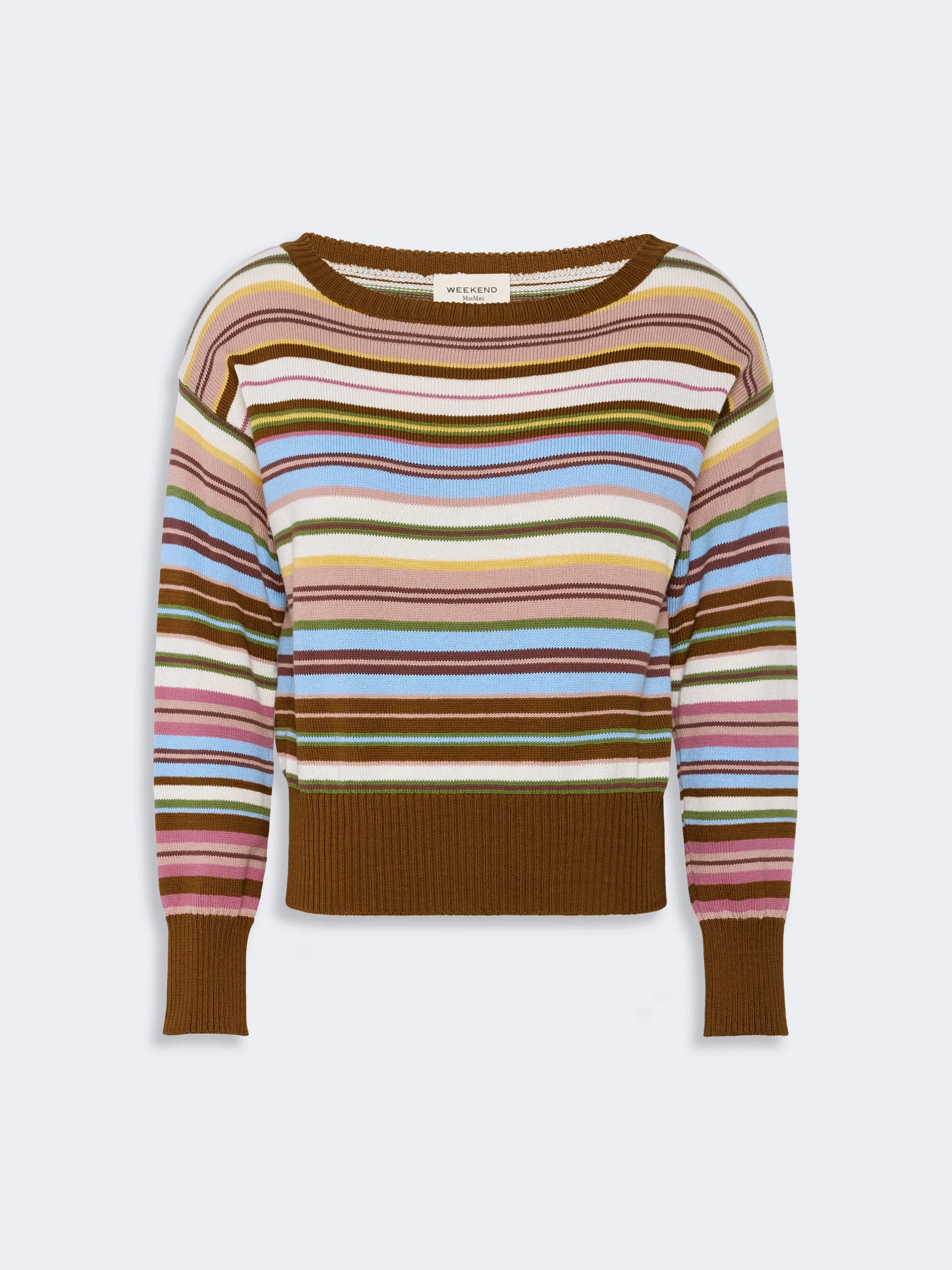 ZINNIA Pure cotton yarn sweater - MULTICOLOUR - 1