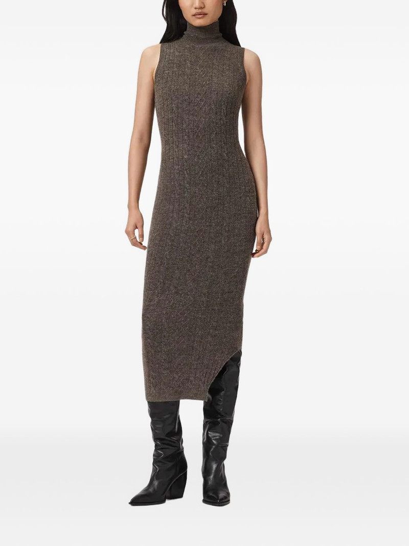 Sabine roll-neck cardigan dress set 5