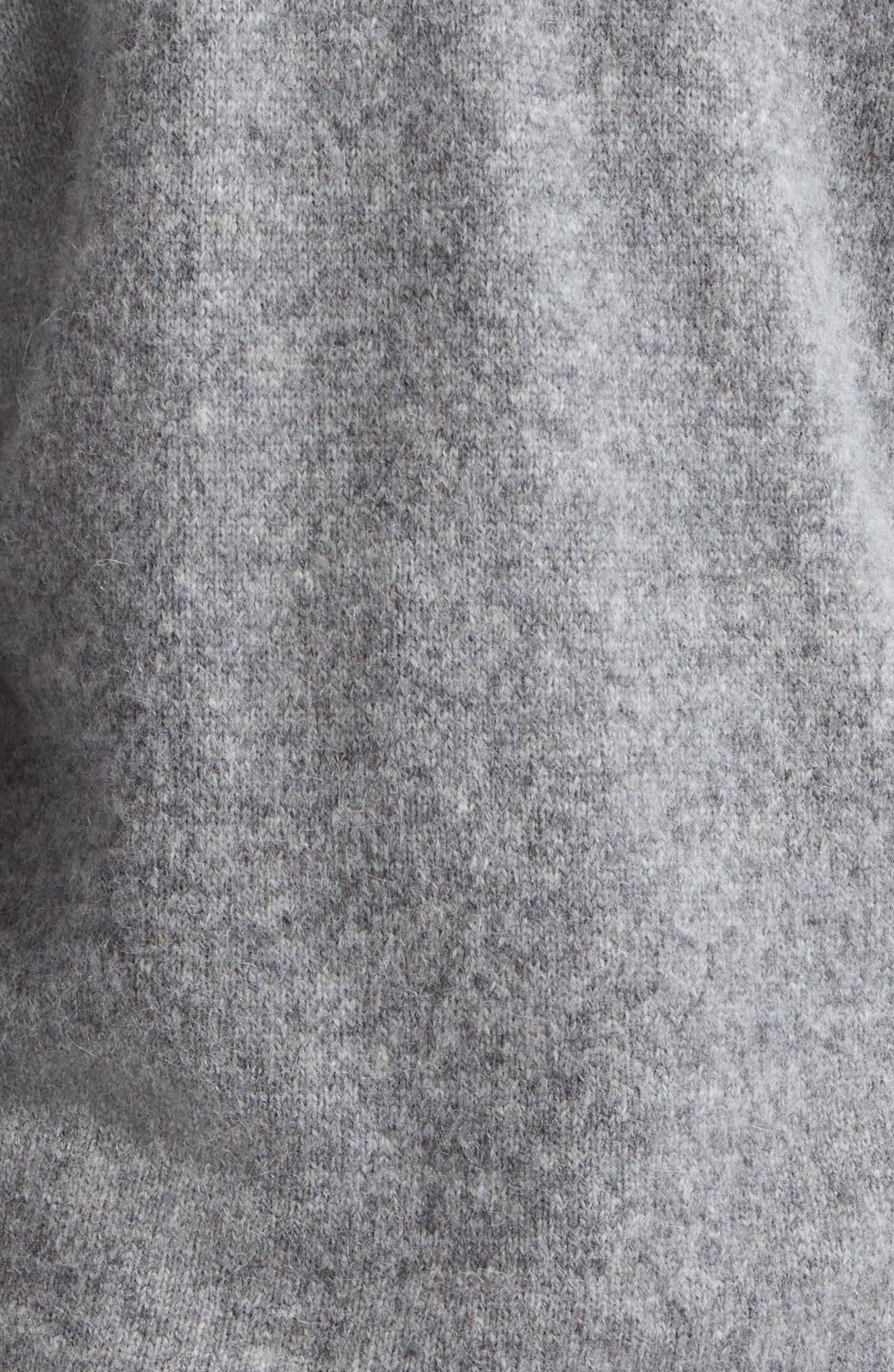 Le Pull Jacquard Logo Brushed Alpaca & Merino Wool Blend Sweater - 6