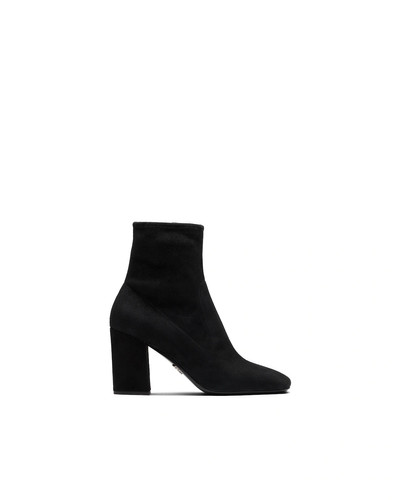 Prada Stretch suede booties outlook