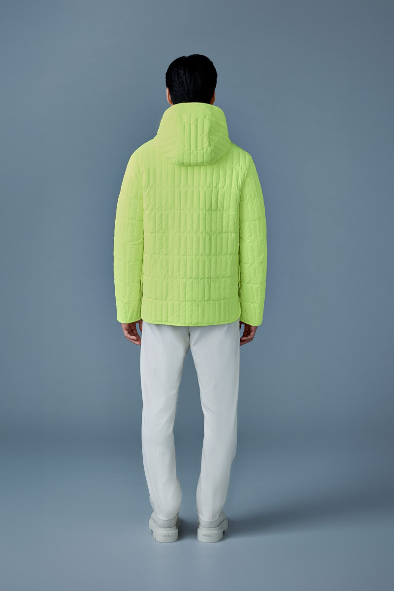 MILES Light Down Vertical Quilted Jacket 4