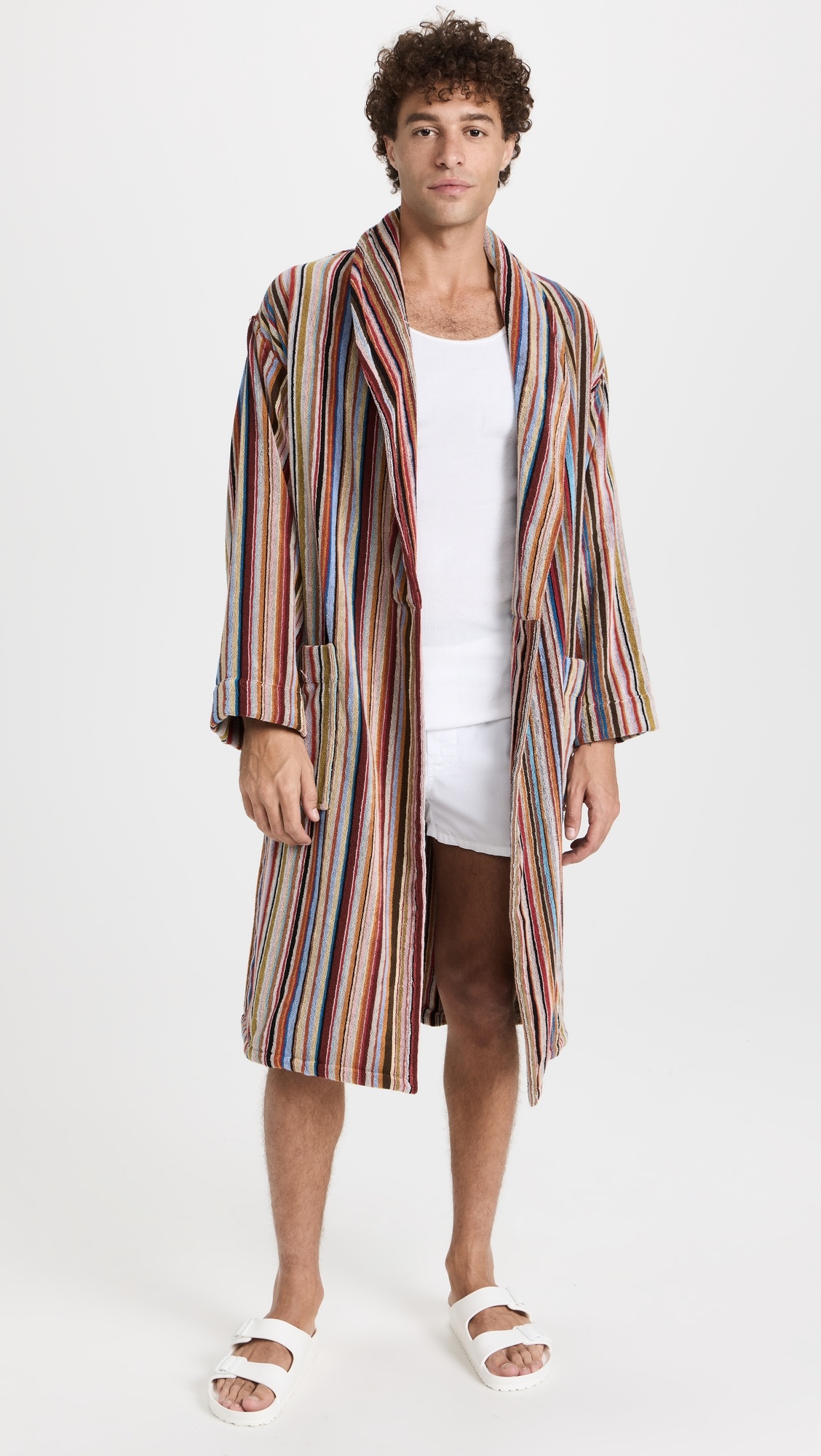 Multi Stripe Robe - 6