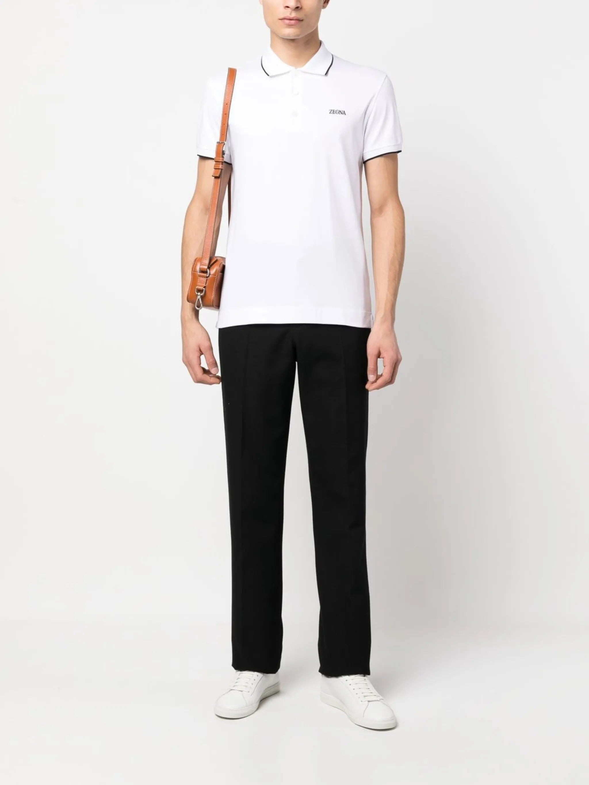Zegna Cotton Polo Shirt - 3