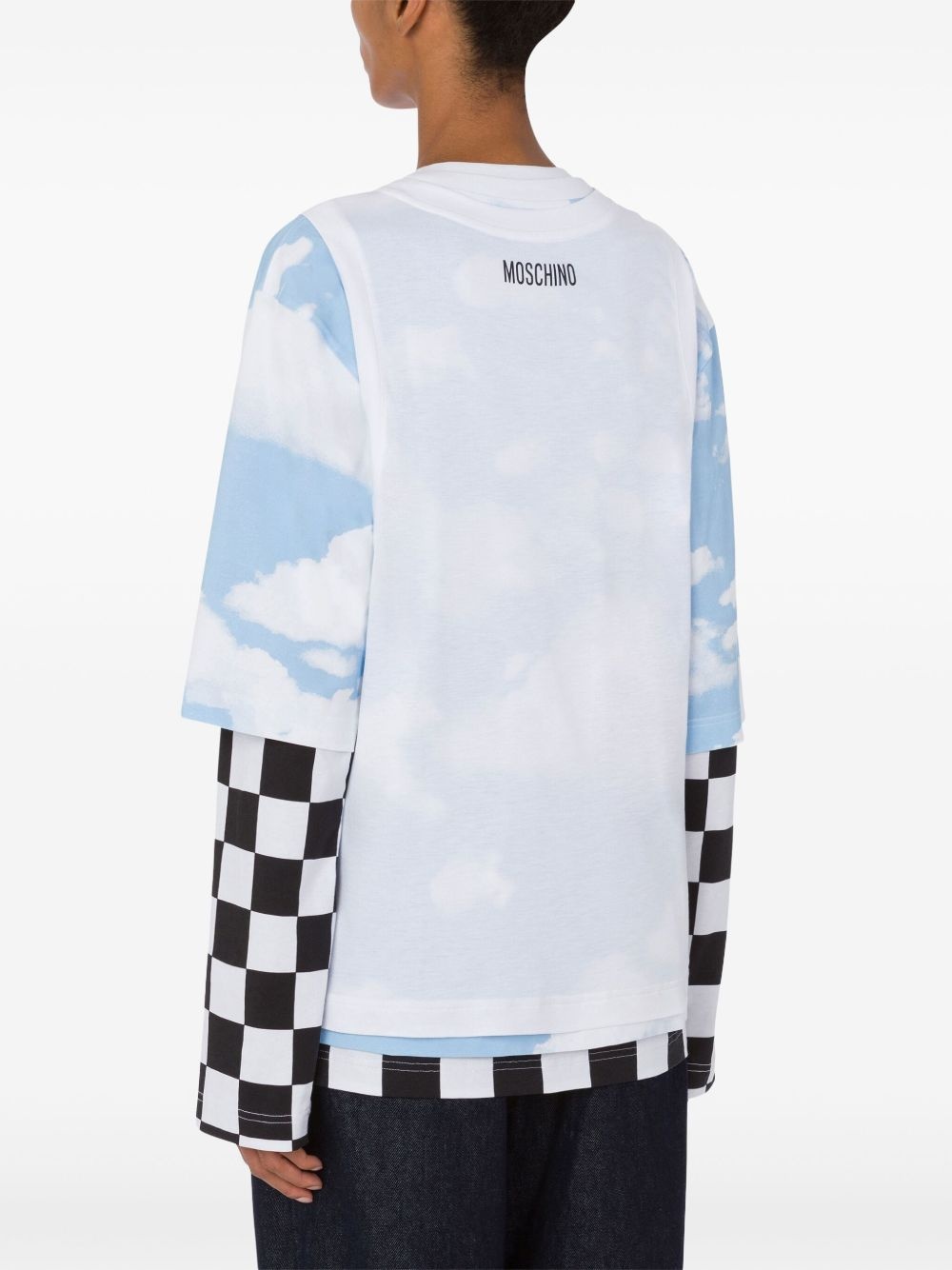 colour-block T-shirt - 3