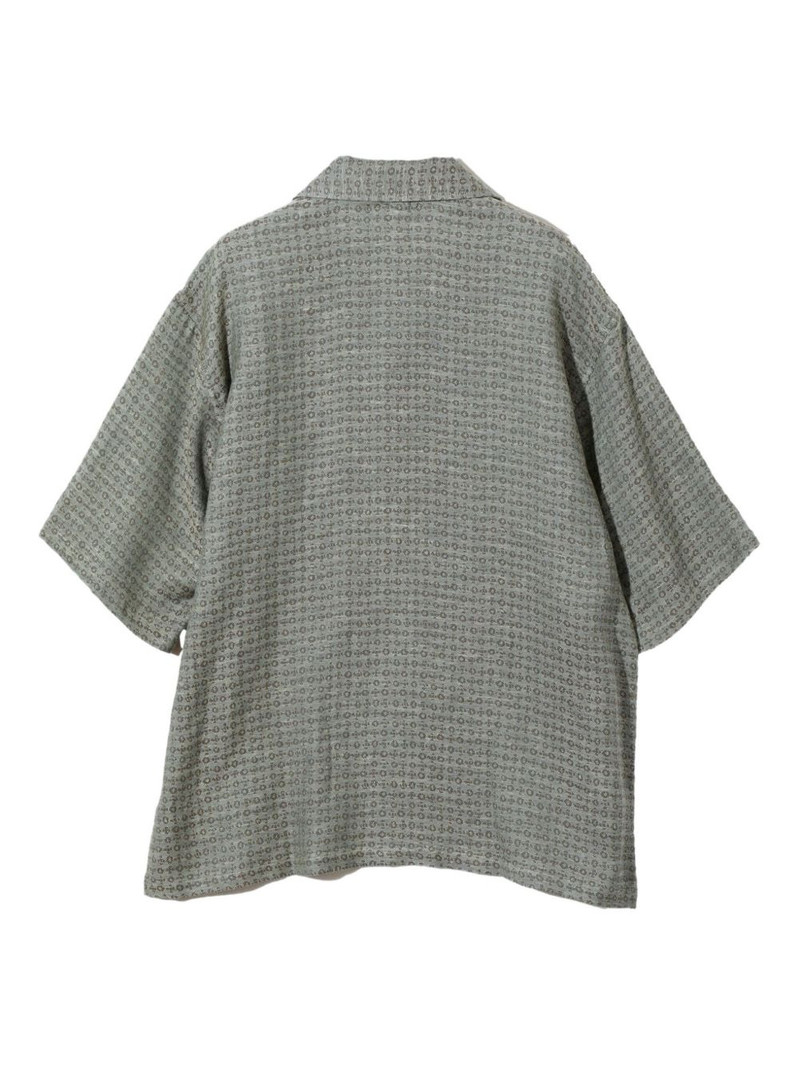 South2 West8 Cabana revere-collar patterned shirt outlook