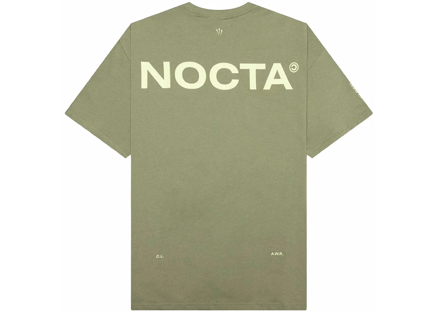 Nike x NOCTA NRG Big Body CS Tee Oil Green/Light Liquid Lime - 1
