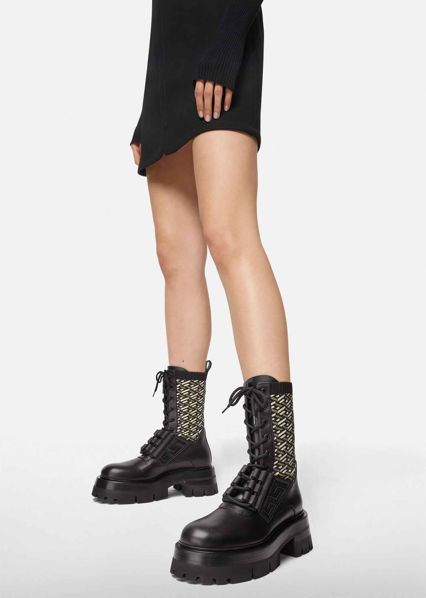 Leonidas Leather Biker Boots - 3