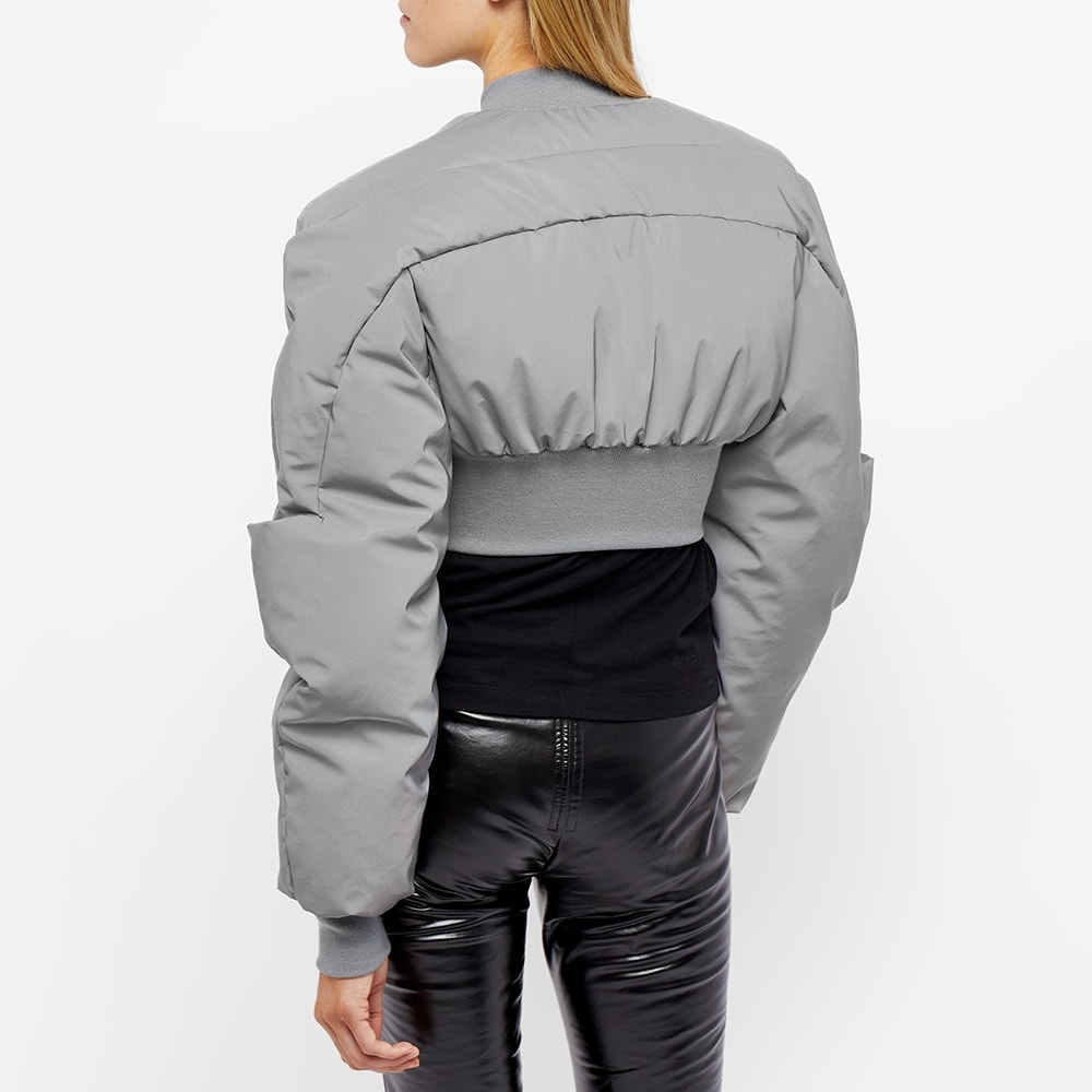 Rick Owens Cropped gradient-effect Bomber Jacket - Pink