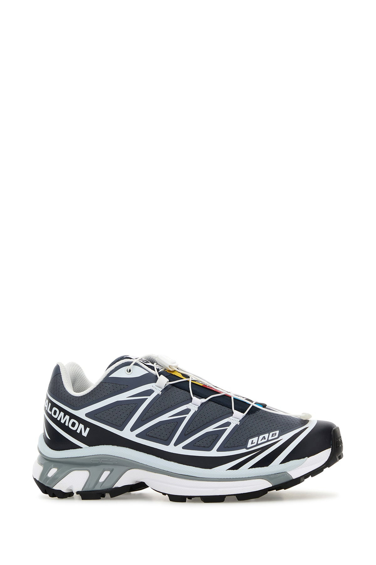 Two-tone mesh and fabric XT-6 sneakers - 2