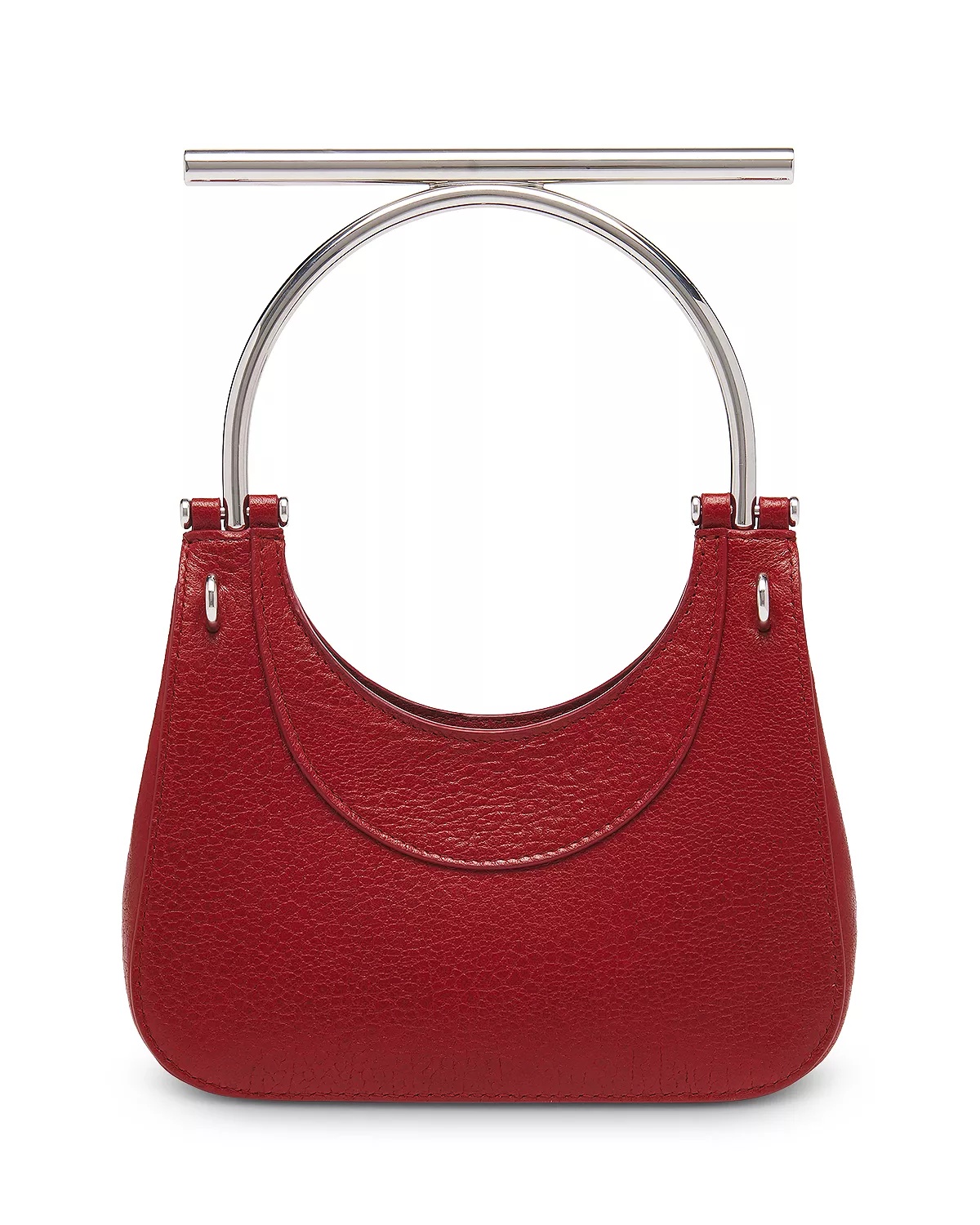 Cross Bar Leather Mini Bag - 4