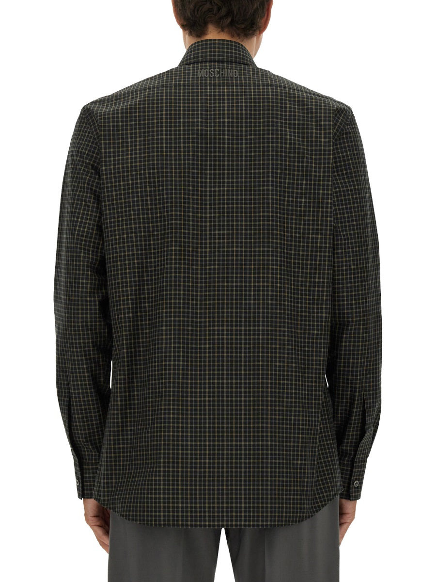 Shirt With Goose Embroidery - 3