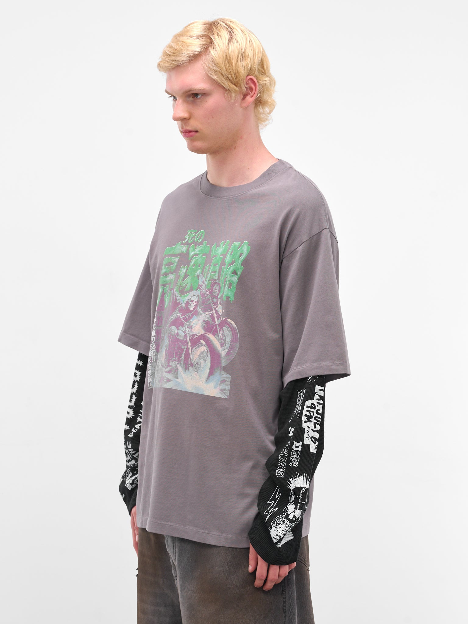 Ghost Rider Layered Double Tee - 2