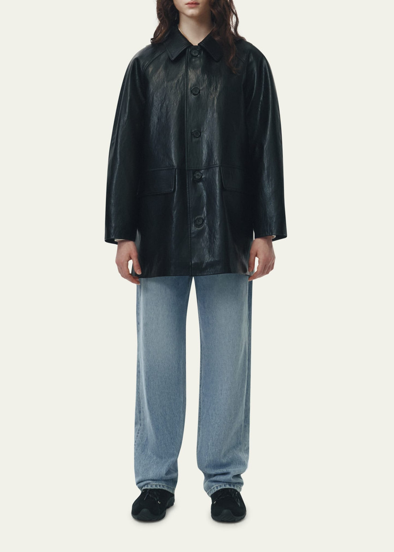 Dunst Lily Unisex Vegan Leather Jacket outlook