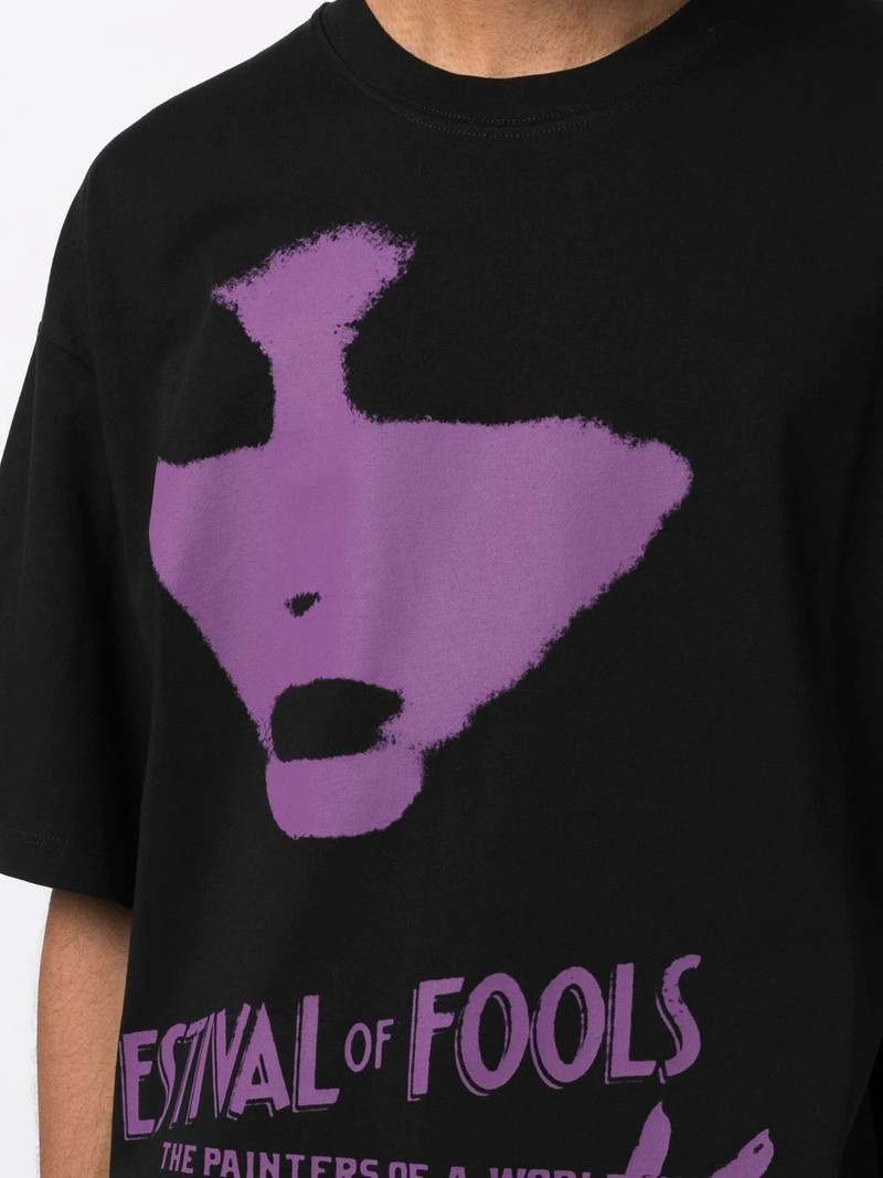 graphic print cotton T-shirt 5