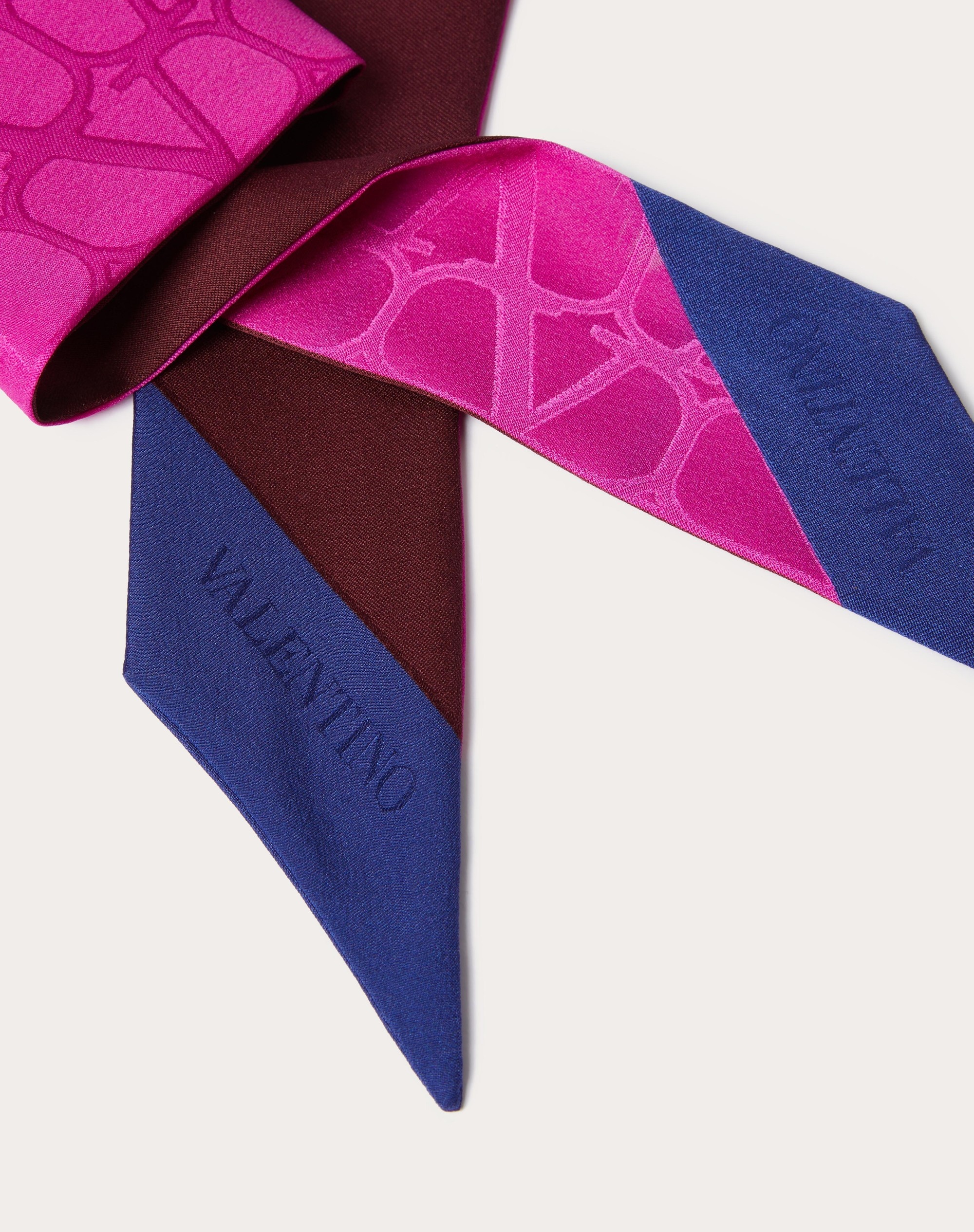 TOILE ICONOGRAPHE SILK BANDEAU SCARF 2