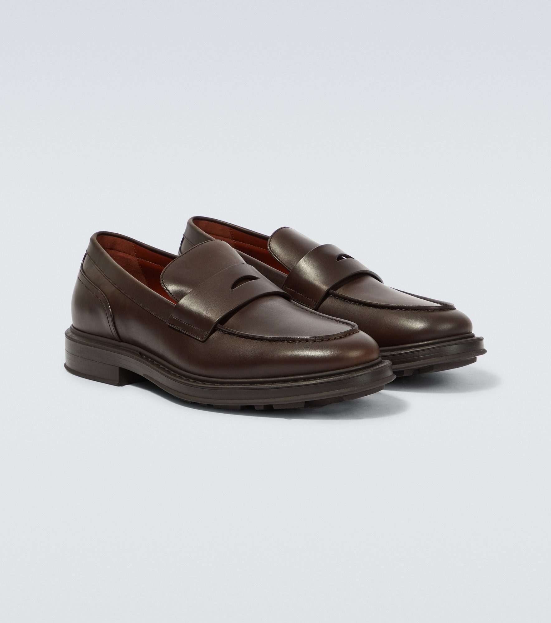 Leather loafers - 5