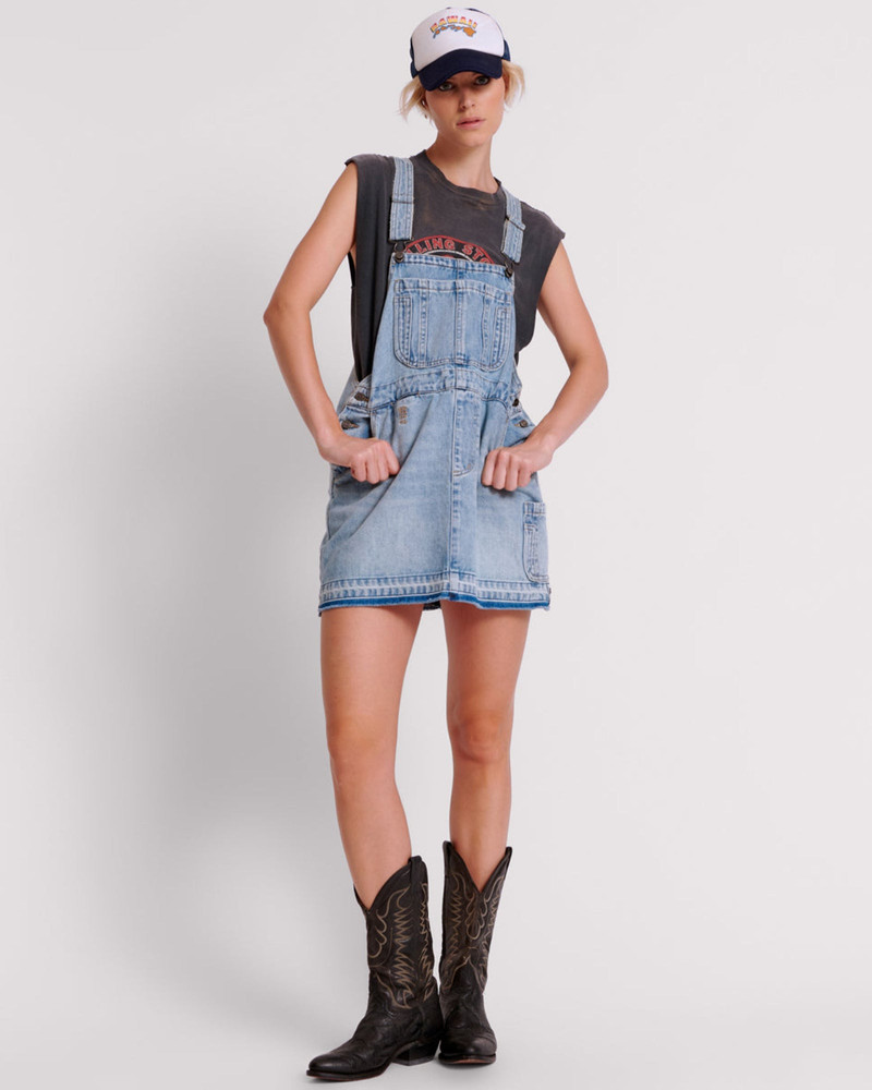 Stanton St Denim Mini Pini Dress - Hendrixe 1