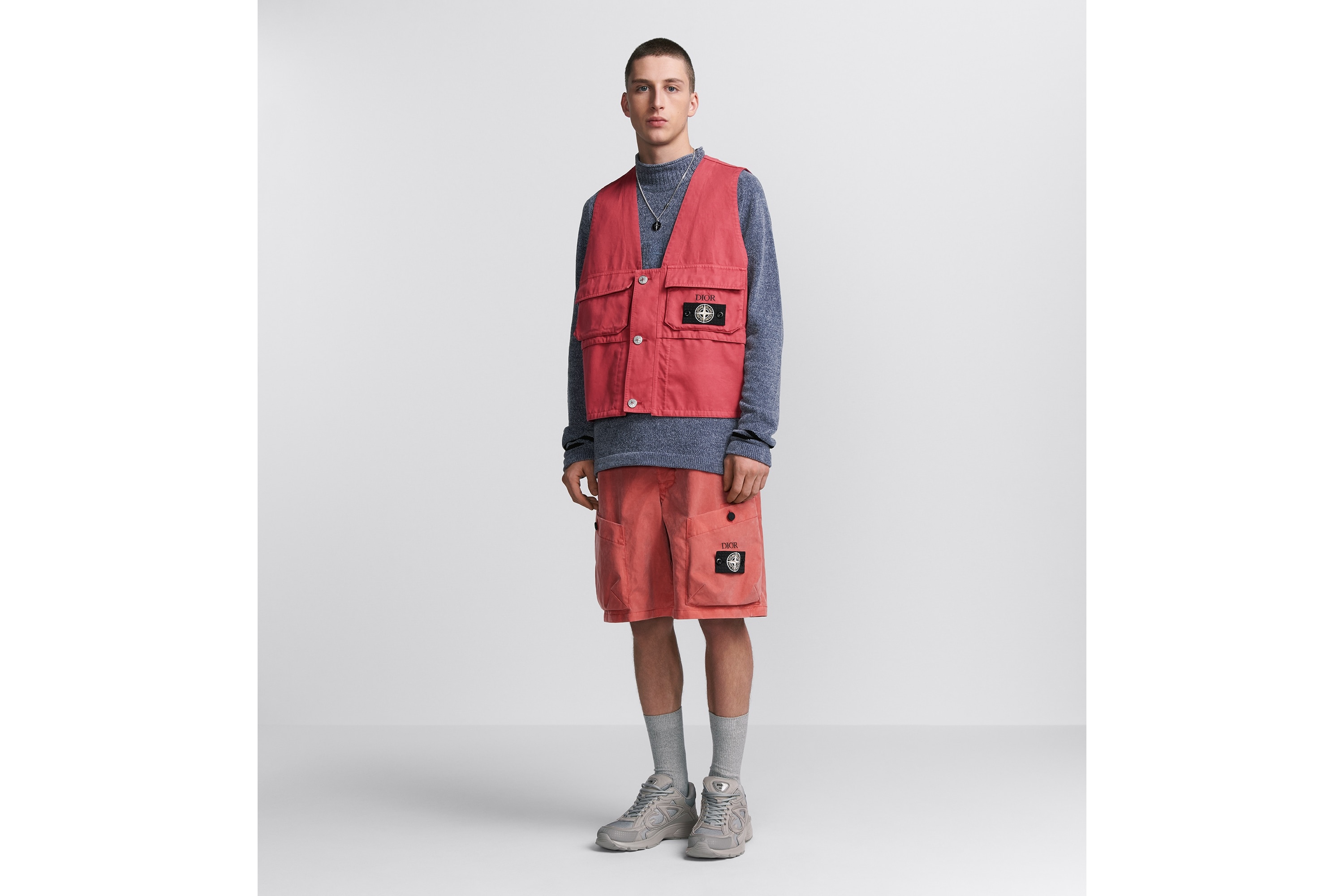 DIOR AND STONE ISLAND Bermuda Shorts - 3