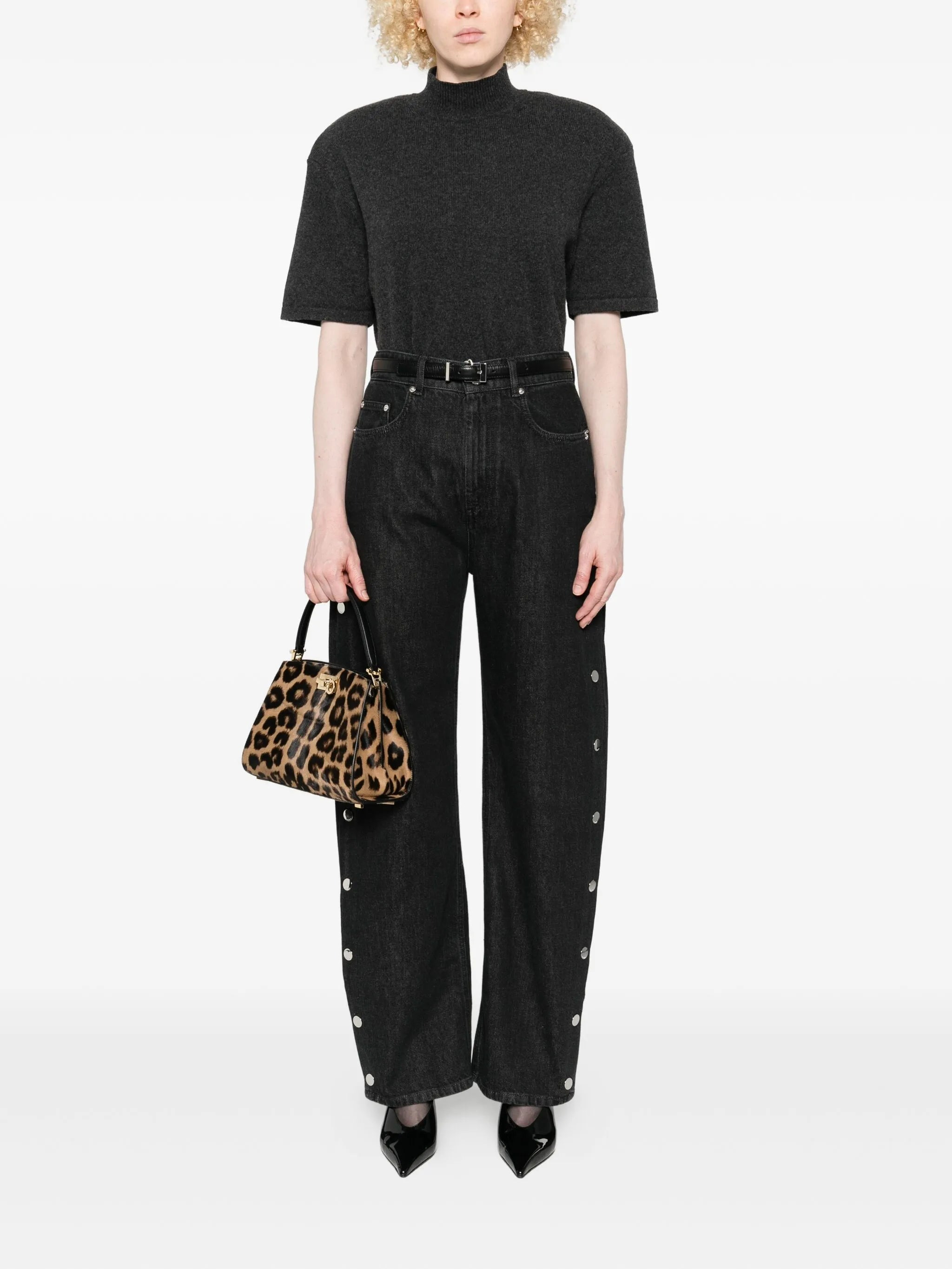 Galante side-button jeans - 2