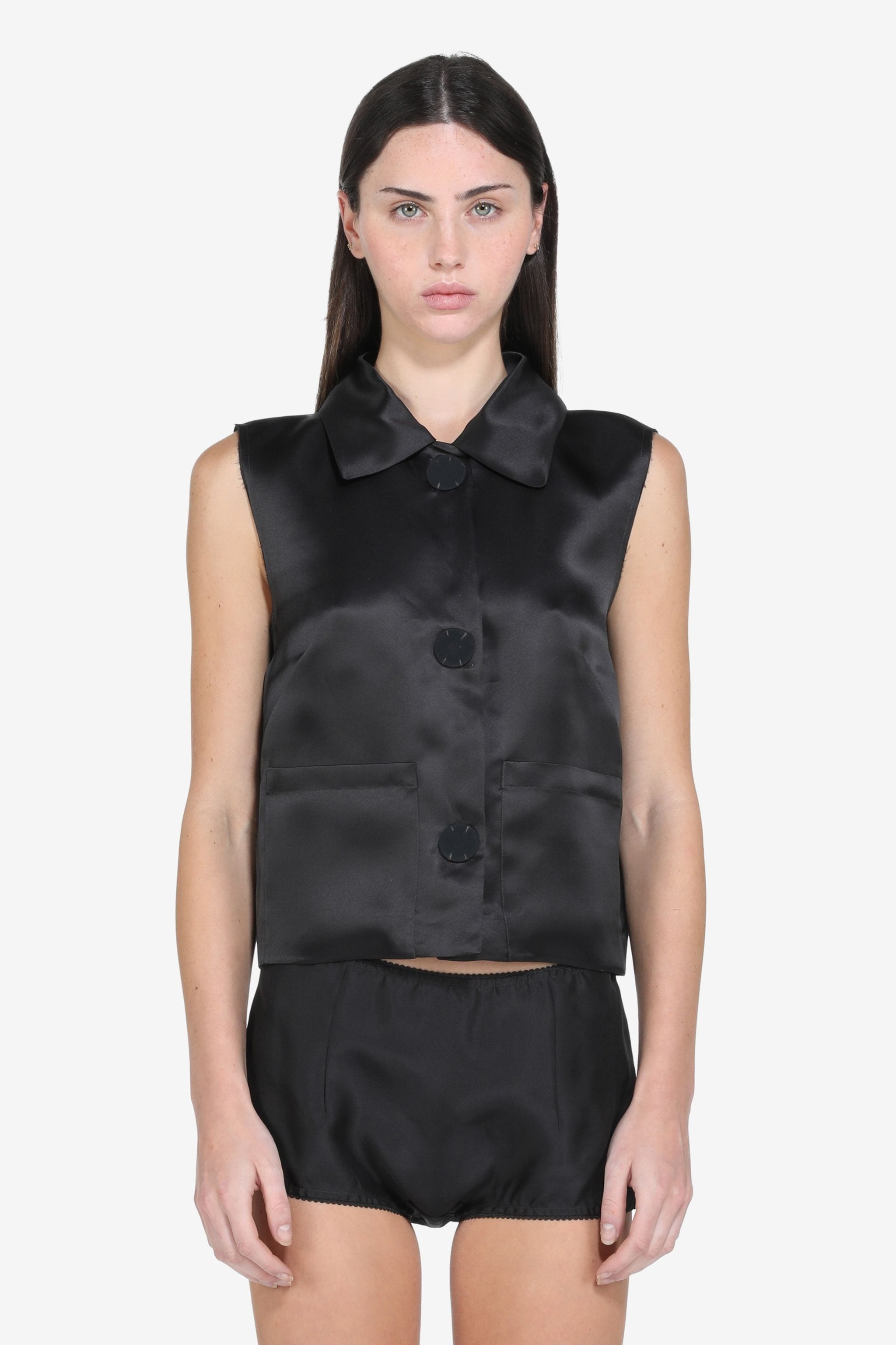 SILK GILET - 1