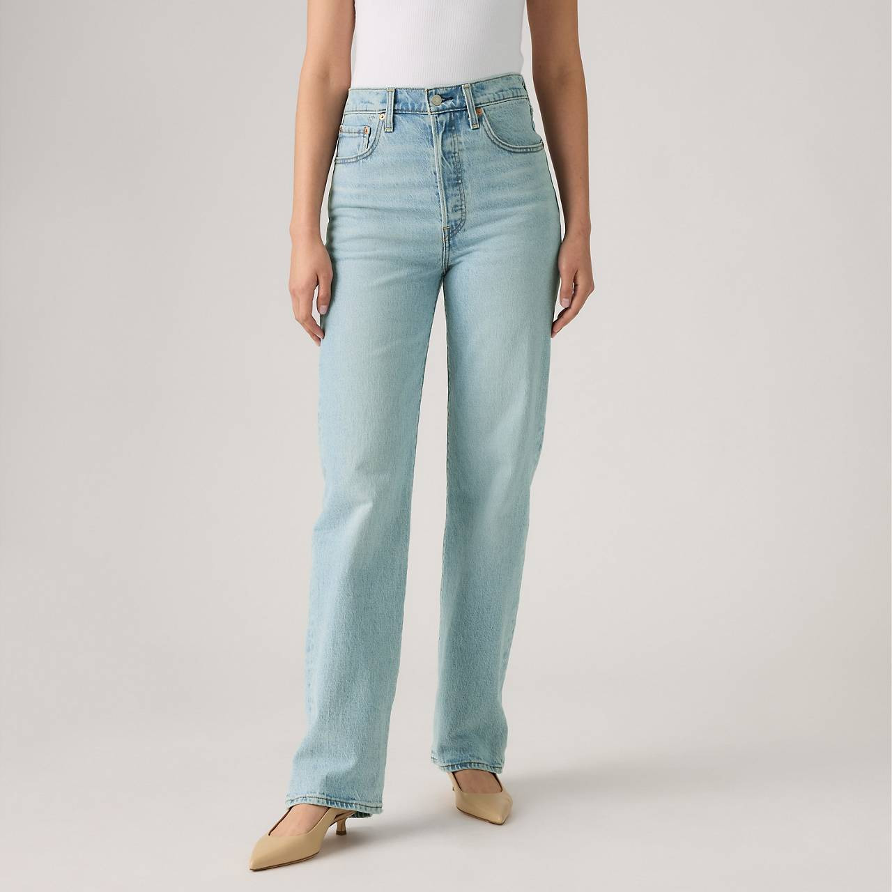 RIBCAGE FULL LENGTH WOMEN'S JEANS - 4