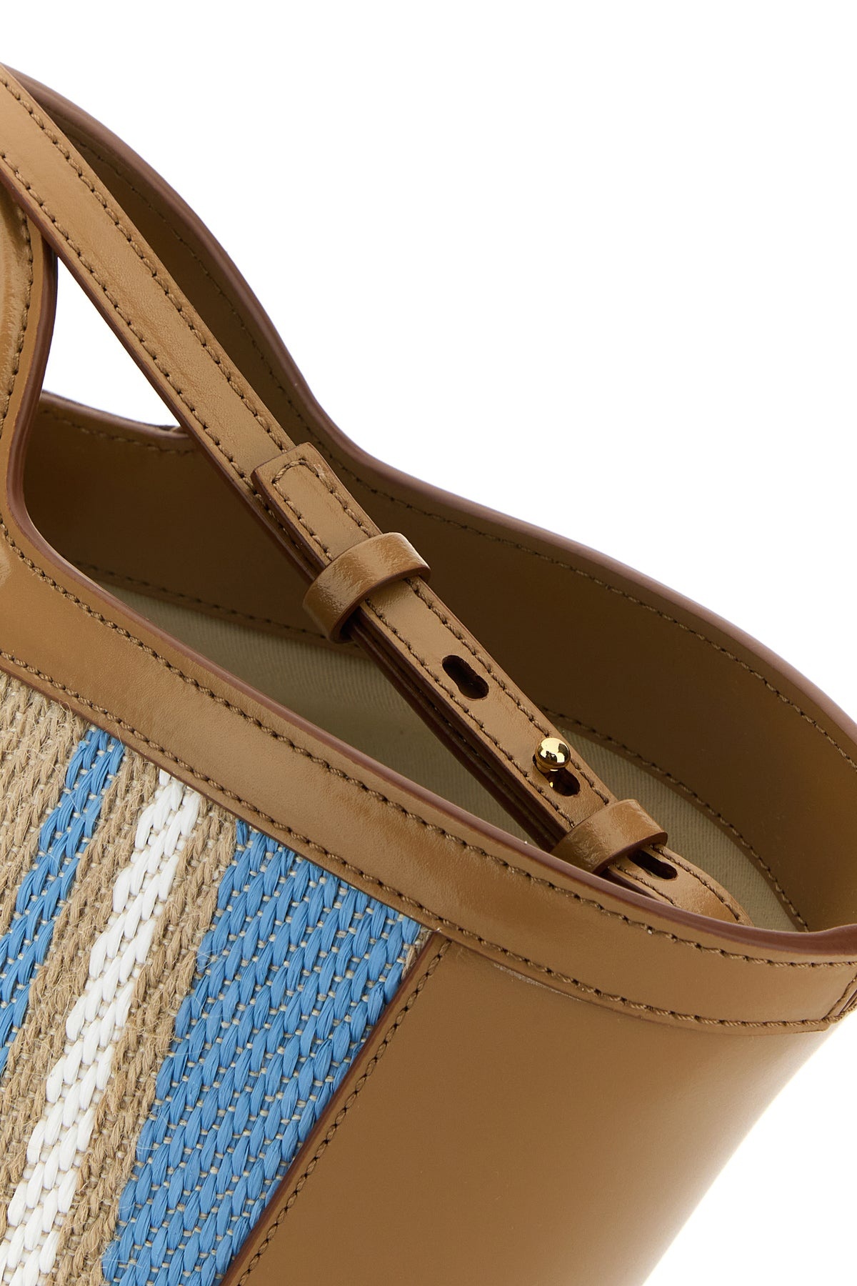 Embroidered canvas Tropicalia bucket bag - 4