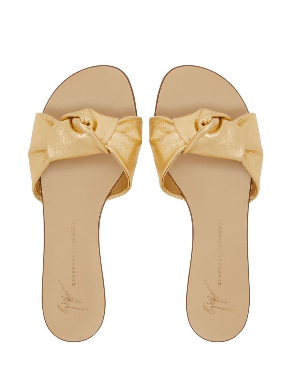 Aycha knot flat sandals - 4