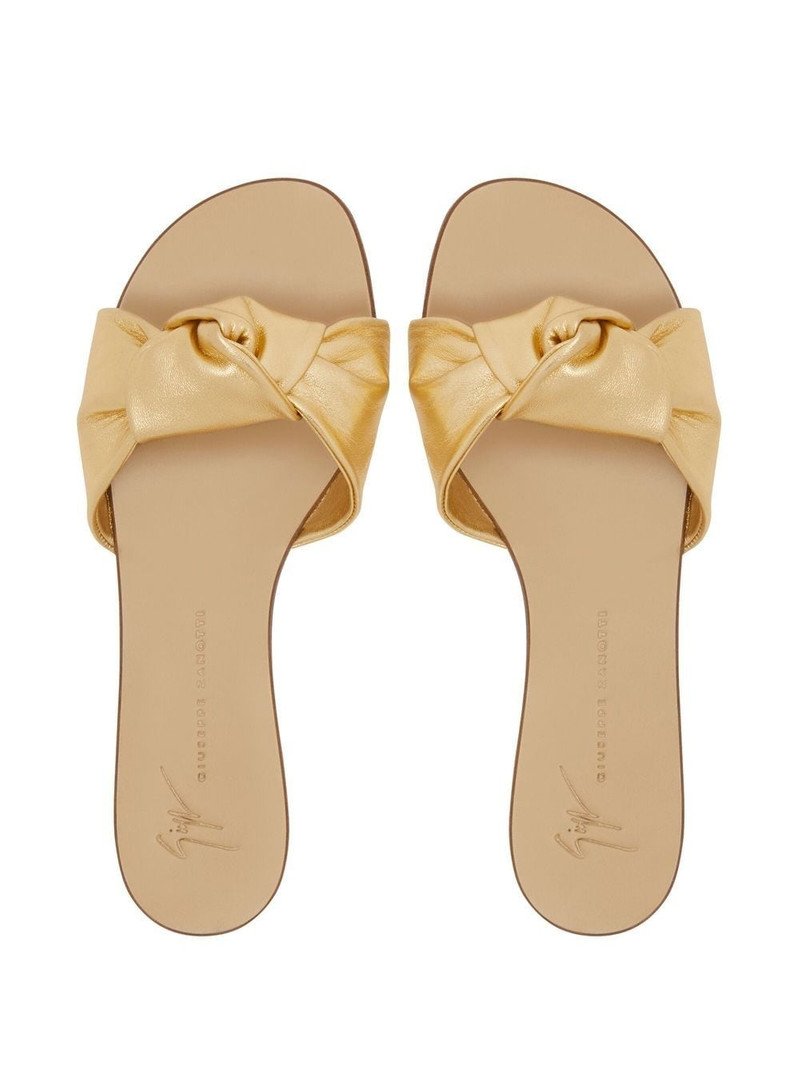 Aycha knot flat sandals 4