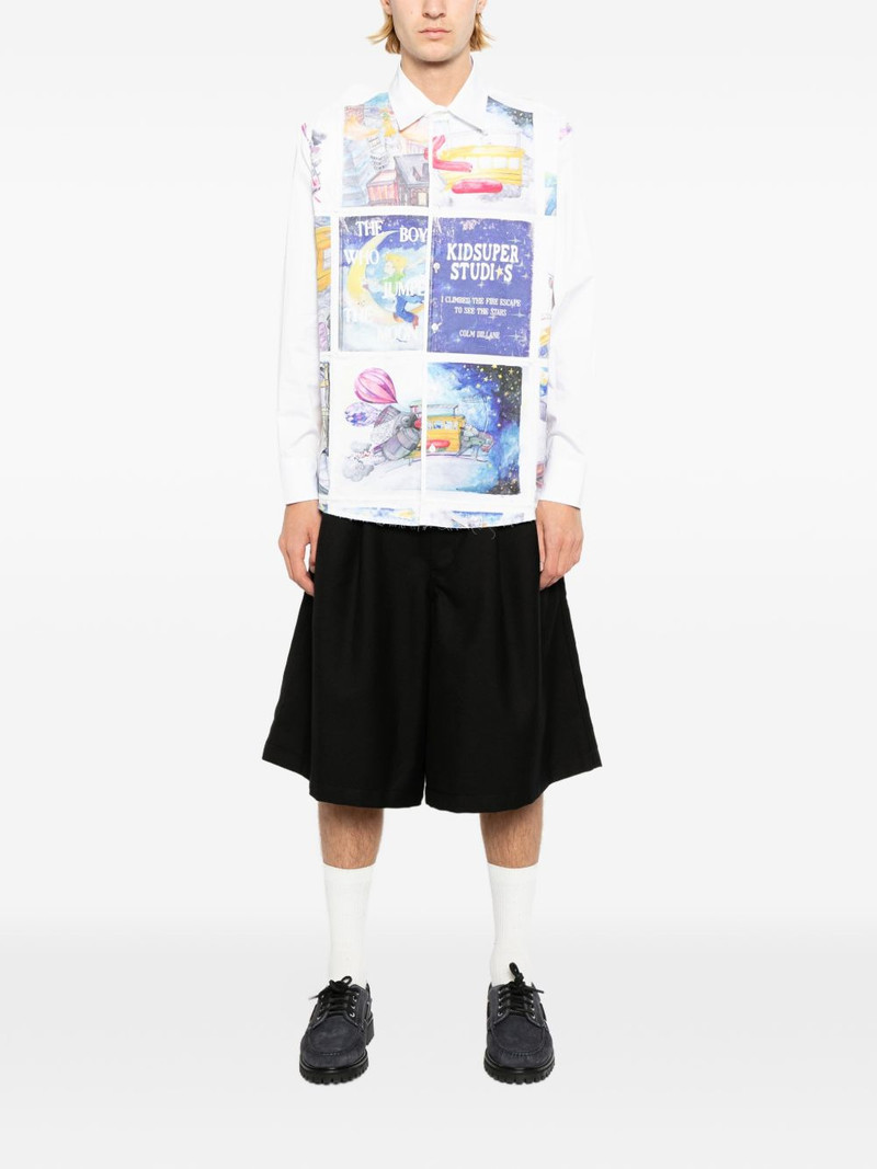KidSuper book page patchwork shirt outlook