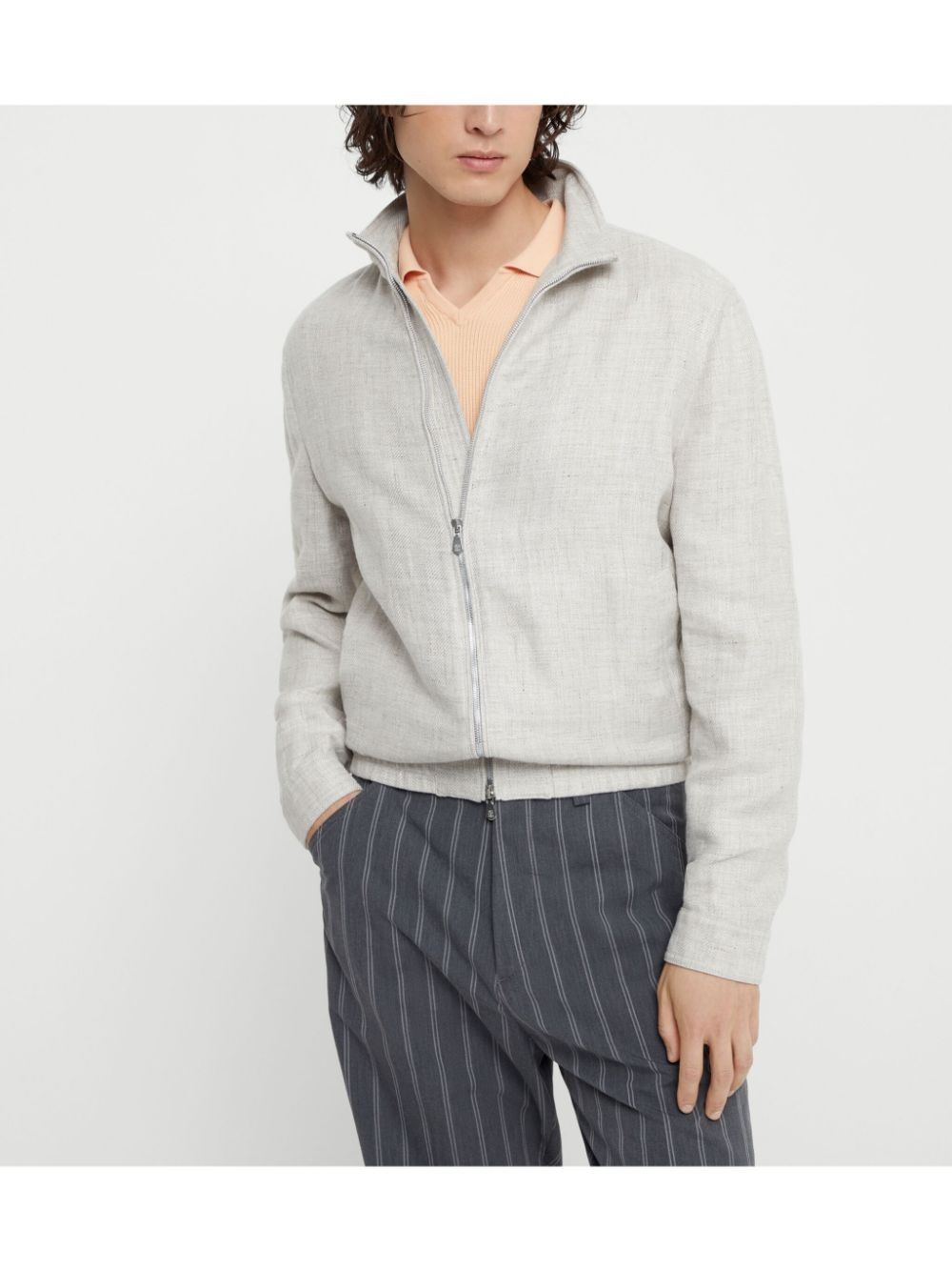 twill bomber jacket - 3