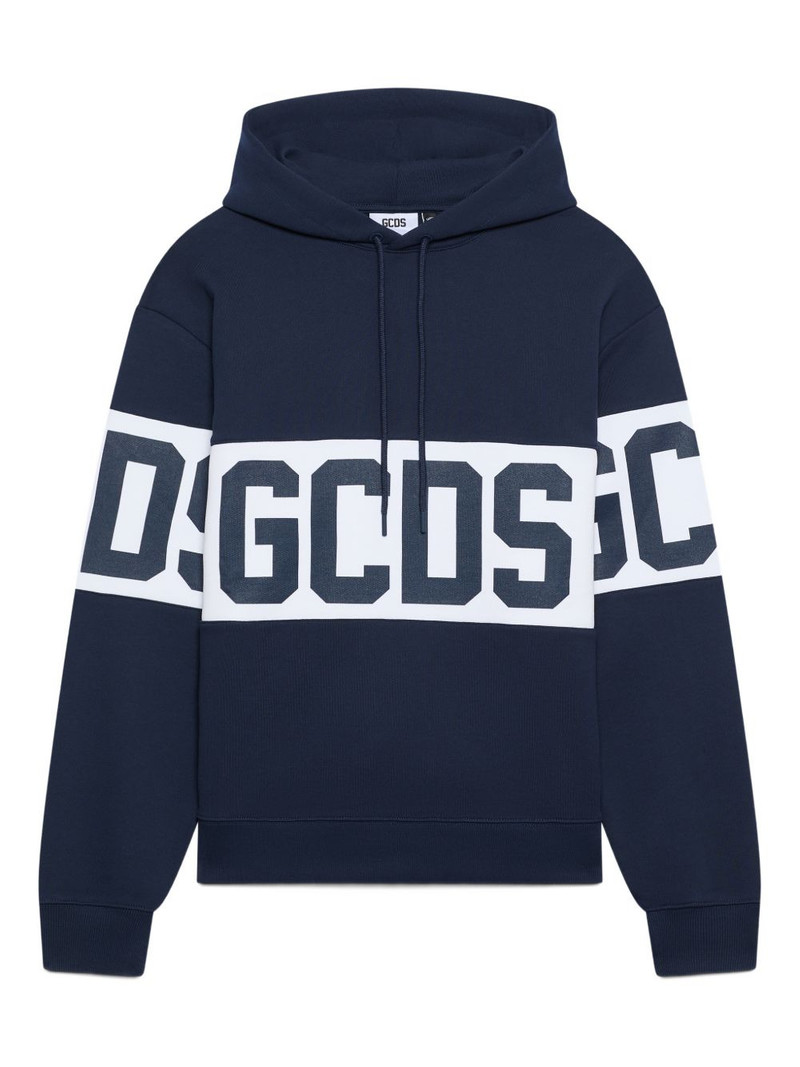 logo-print sweater 1