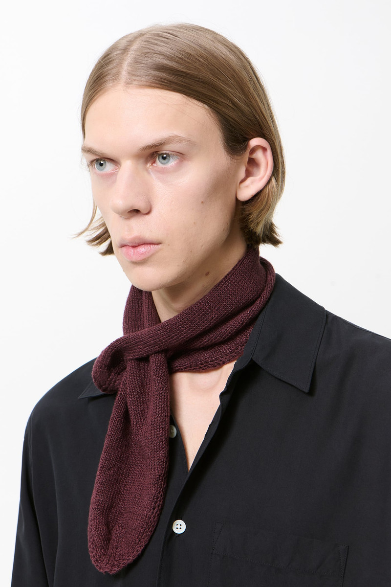 Miniature Scarf Cabernet Cyclone Linen 4