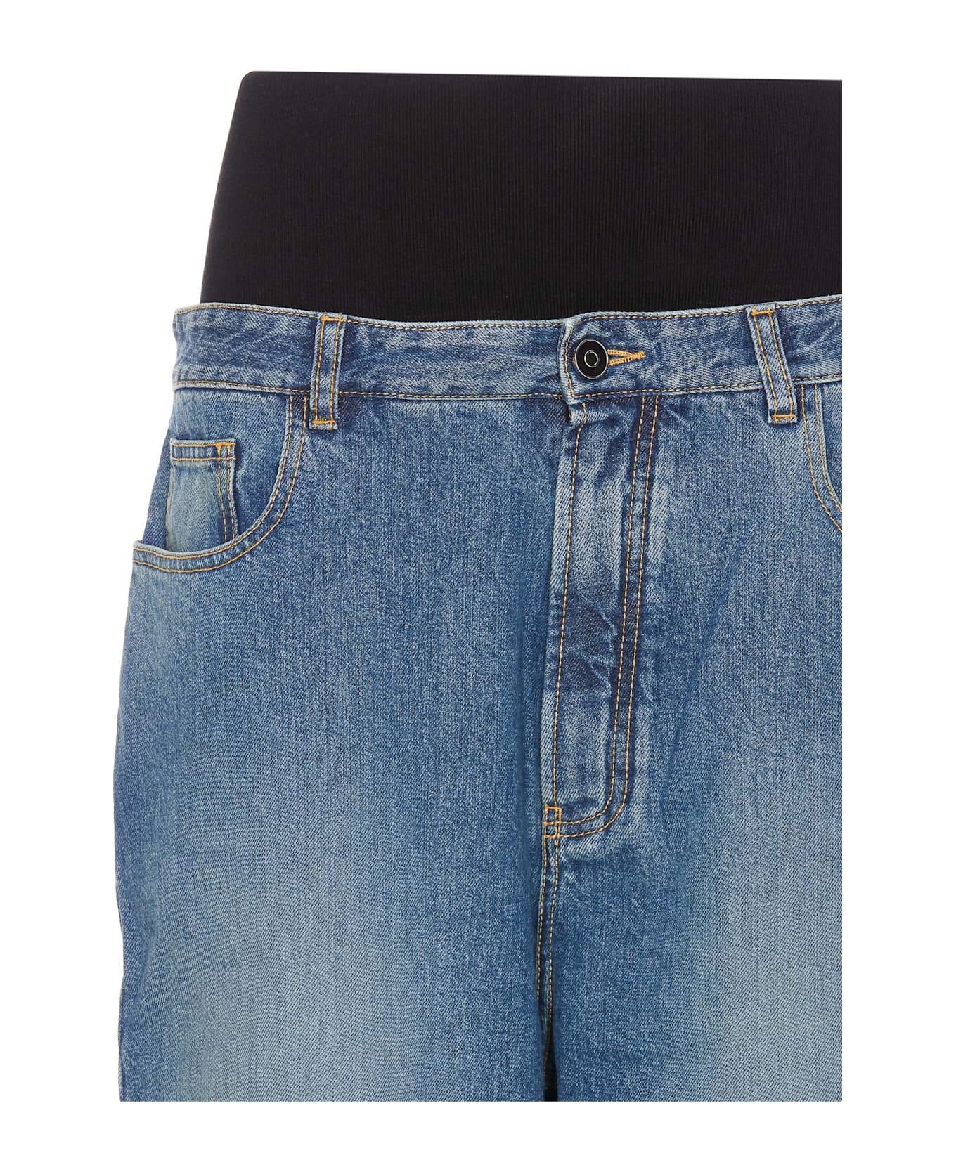 Knit Band Pants - 4