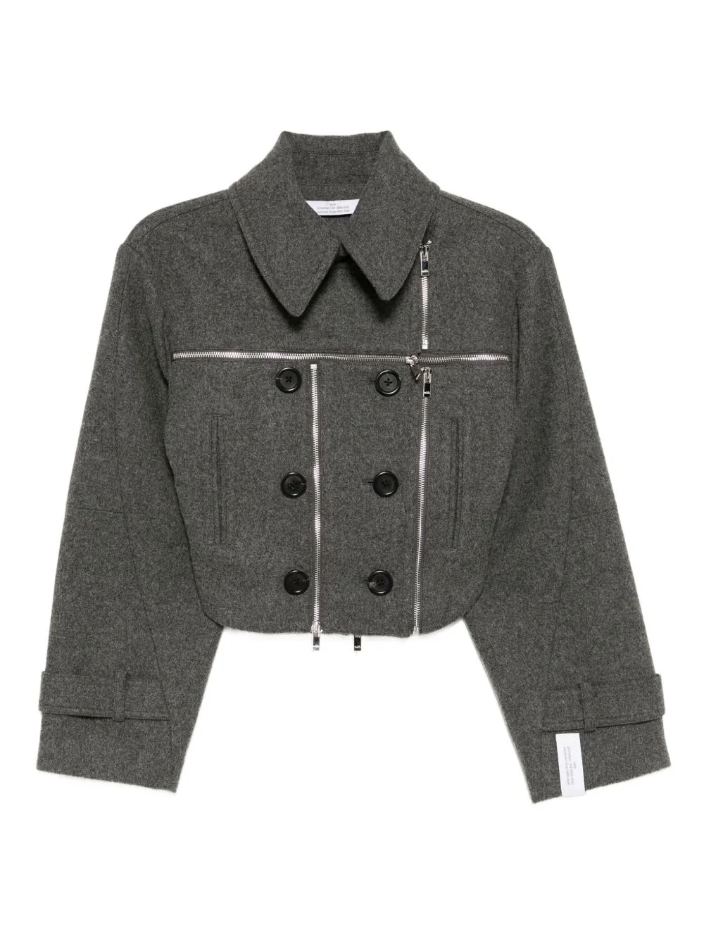 double breasted jacket - 1