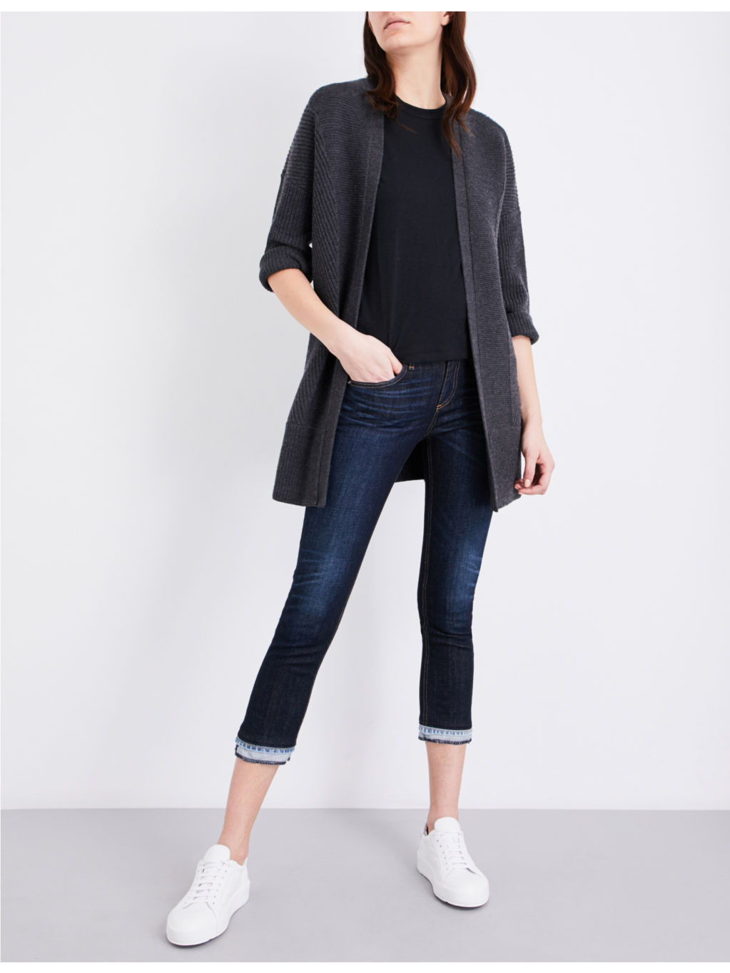 Round neck cotton-jersey T-shirt - 3