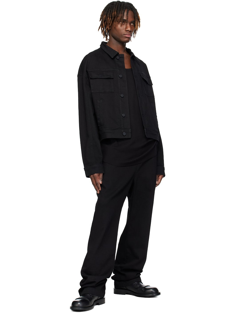 thom/krom Black M J 71 Denim Jacket outlook