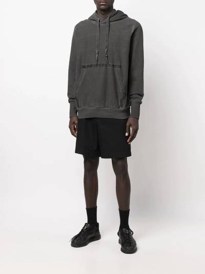 Isaac Sellam drawstring organic-cotton hoodie outlook