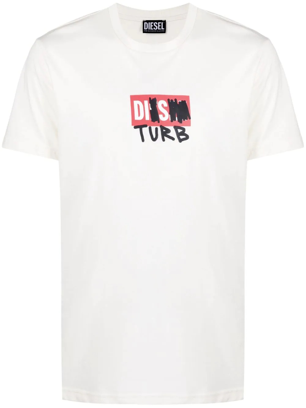 Disturb logo print T-shirt - 1