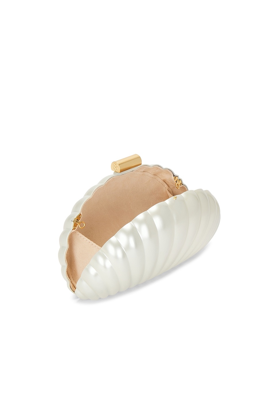 Monet Pearlized Shell Clutch - 4