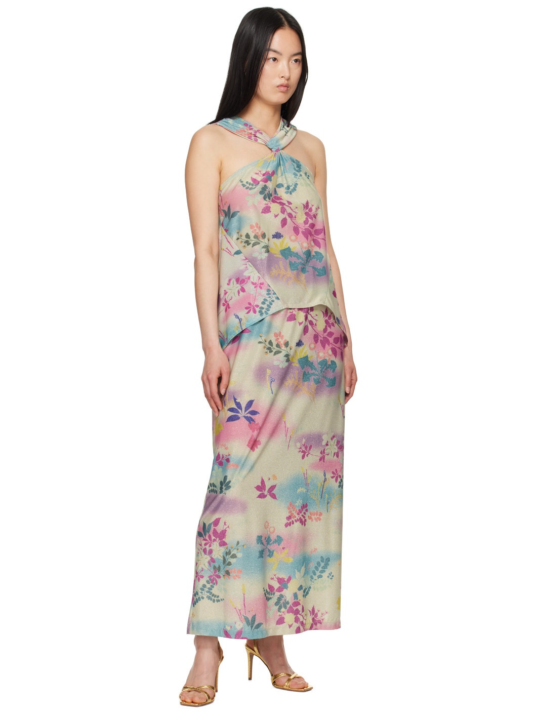 Multicolor Atlantis Garden Tank Top - 4