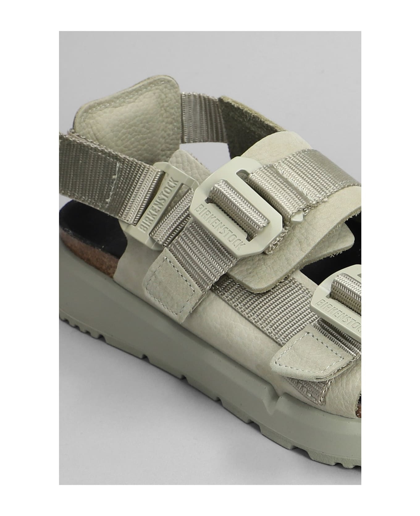 Shinjuku Slipper-mule In Green Leather - 5